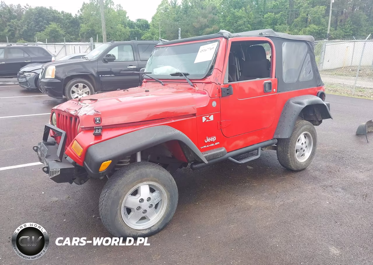 2004 Jeep Wrangler X VIN:1J4FA39S94P716500 - 2