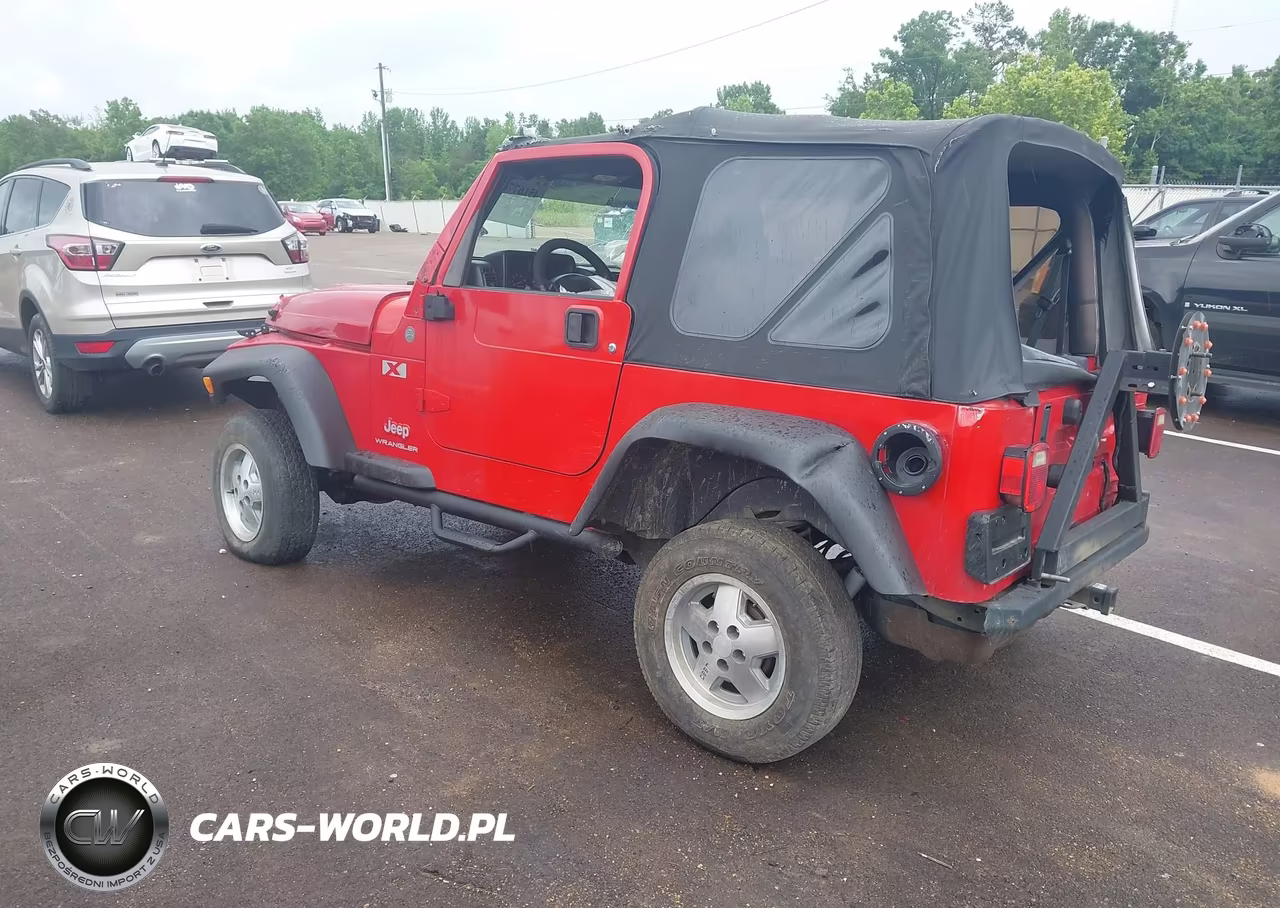 2004 Jeep Wrangler X VIN:1J4FA39S94P716500 - 3