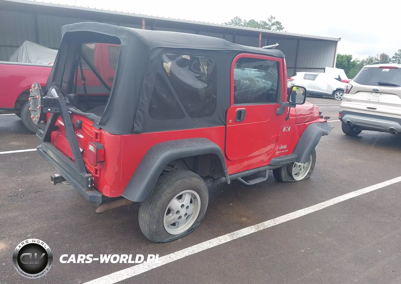 2004 Jeep Wrangler X VIN:1J4FA39S94P716500 - 4
