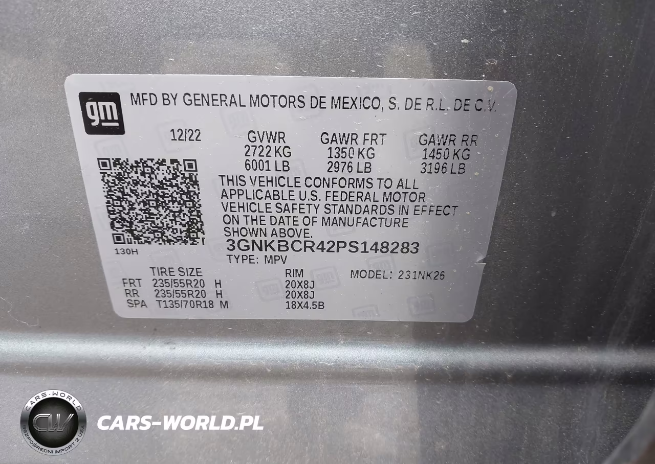 2023 Chevrolet Blazer Fwd 2Lt VIN:3GNKBCR42PS148283 - 9