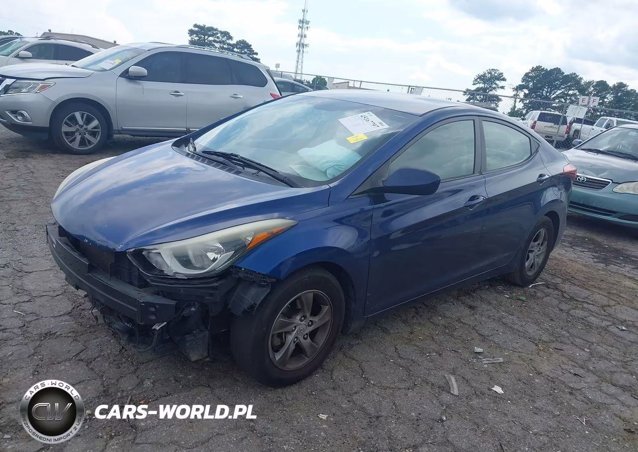 2015 Hyundai Elantra Se VIN:5NPDH4AE0FH652091 - 2