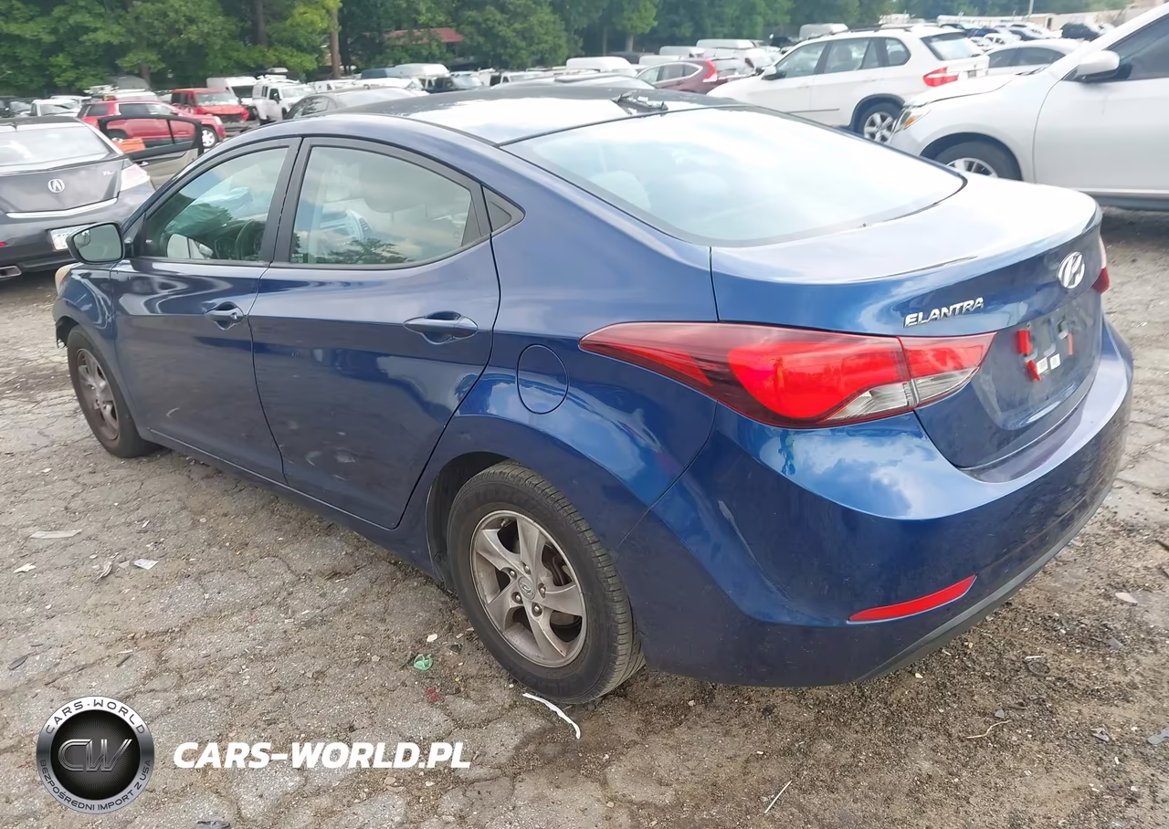 2015 Hyundai Elantra Se VIN:5NPDH4AE0FH652091 - 3