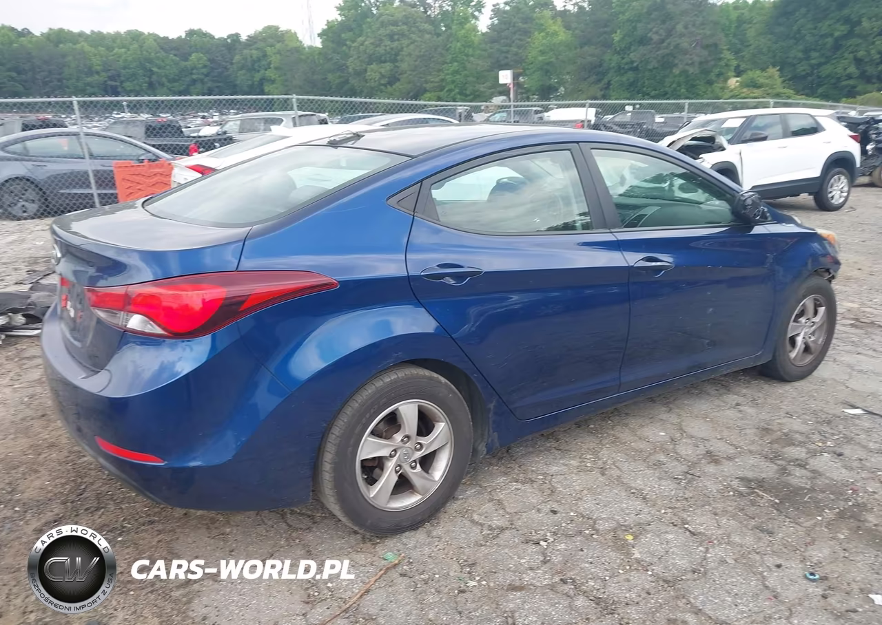 2015 Hyundai Elantra Se VIN:5NPDH4AE0FH652091 - 4