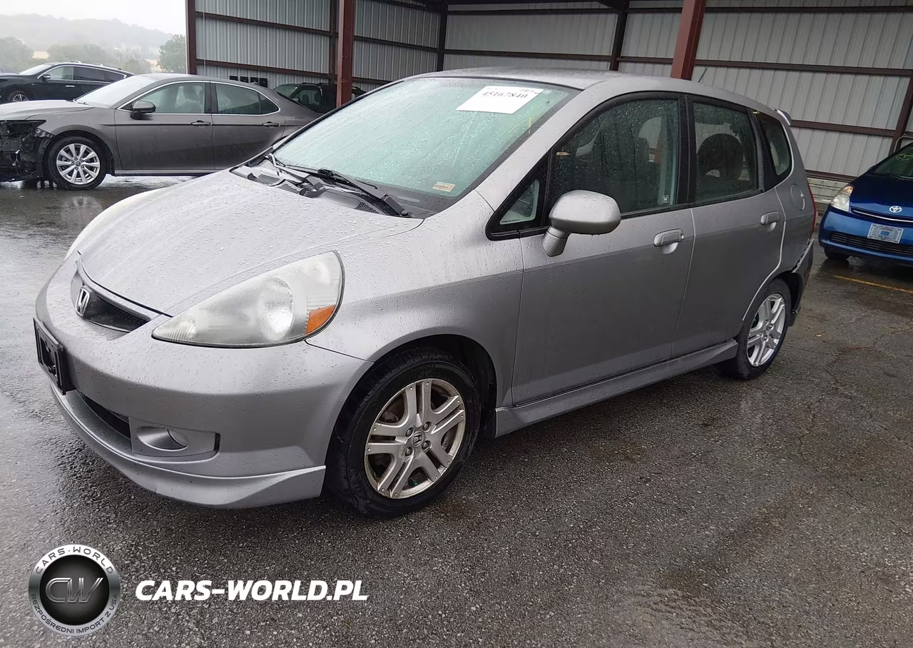 2008 Honda Fit Sport VIN:JHMGD37658S025327 - 2