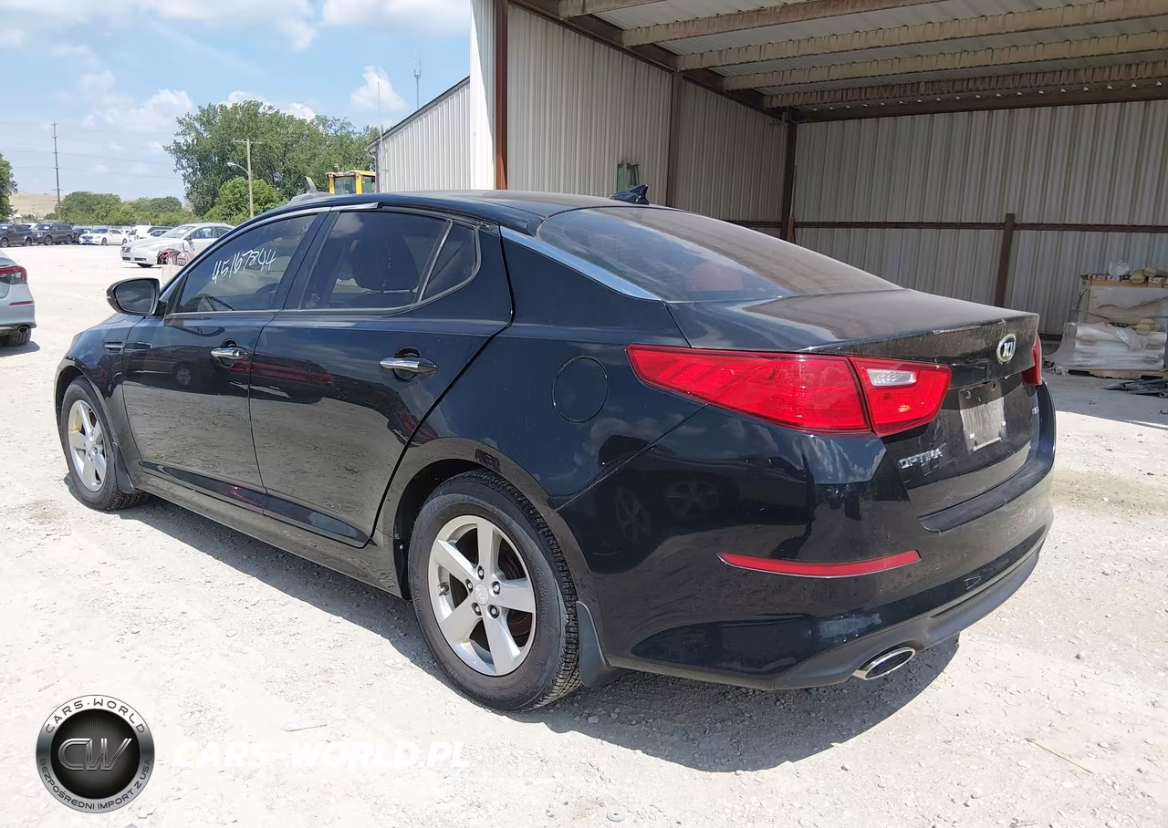 2014 Kia Optima Lx VIN:5XXGM4A77EG283363 - 3