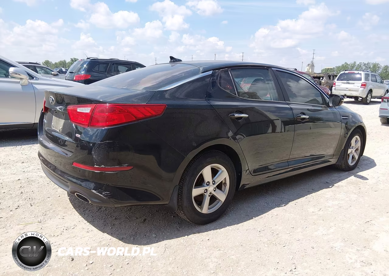 2014 Kia Optima Lx VIN:5XXGM4A77EG283363 - 4