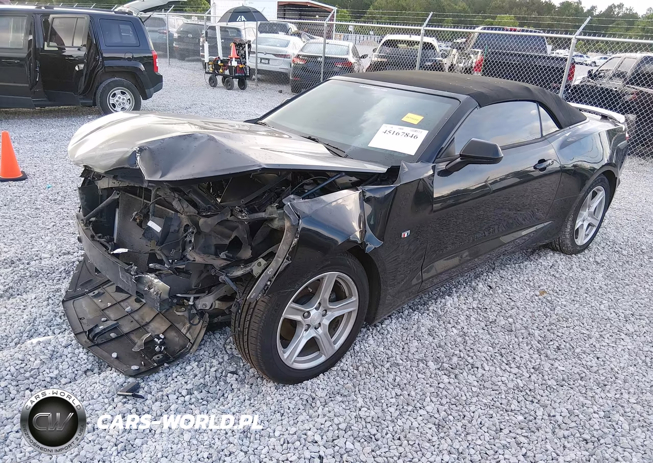 2020 Chevrolet Camaro Rwd 1Lt VIN:1G1FB3DX7L0108738 - 2