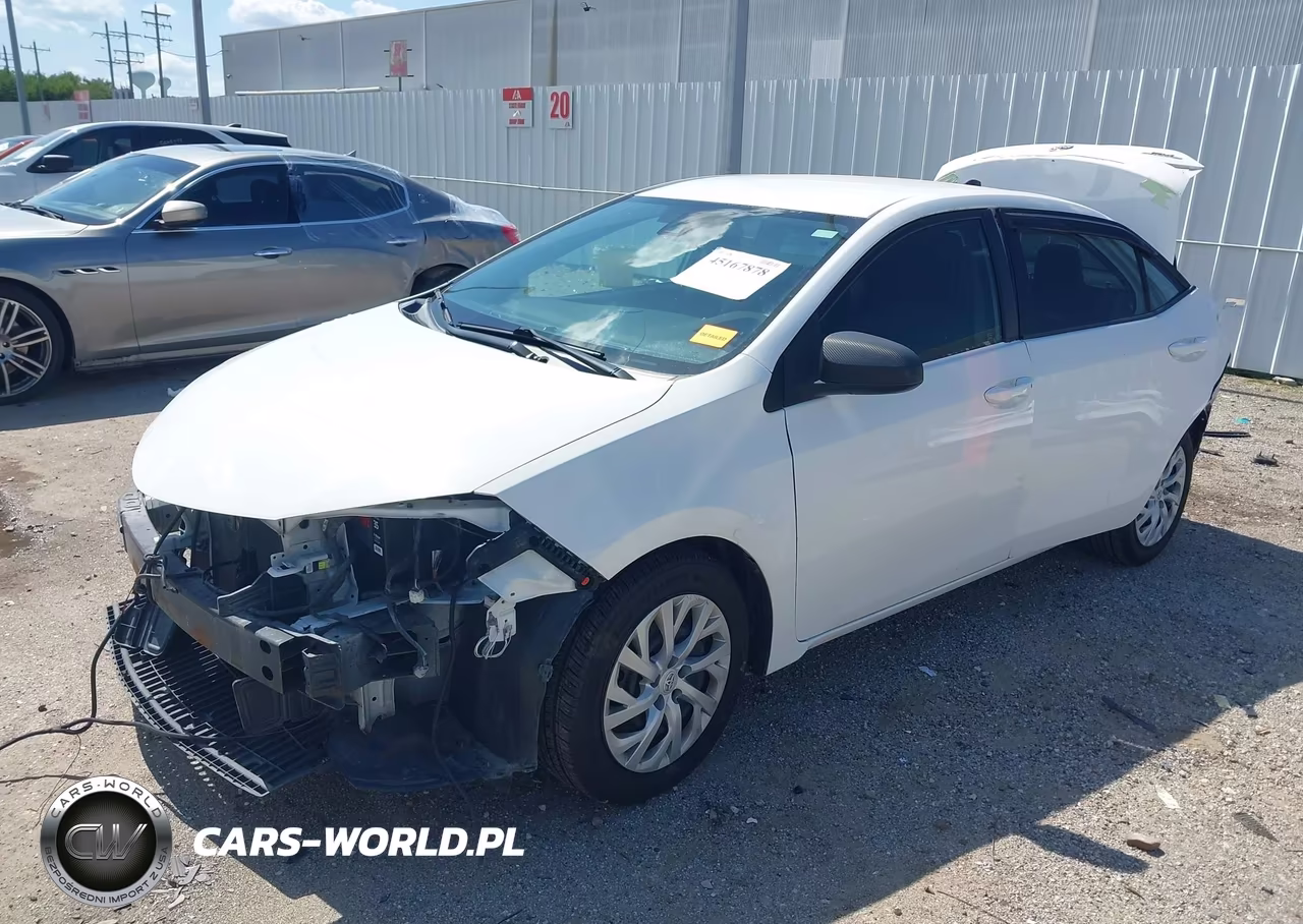 2019 Toyota Corolla Le VIN:5YFBURHE6KP912805 - 2