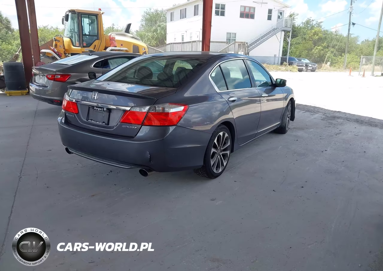 2015 Honda Accord Sport VIN:1HGCR2F54FA107770 - 4