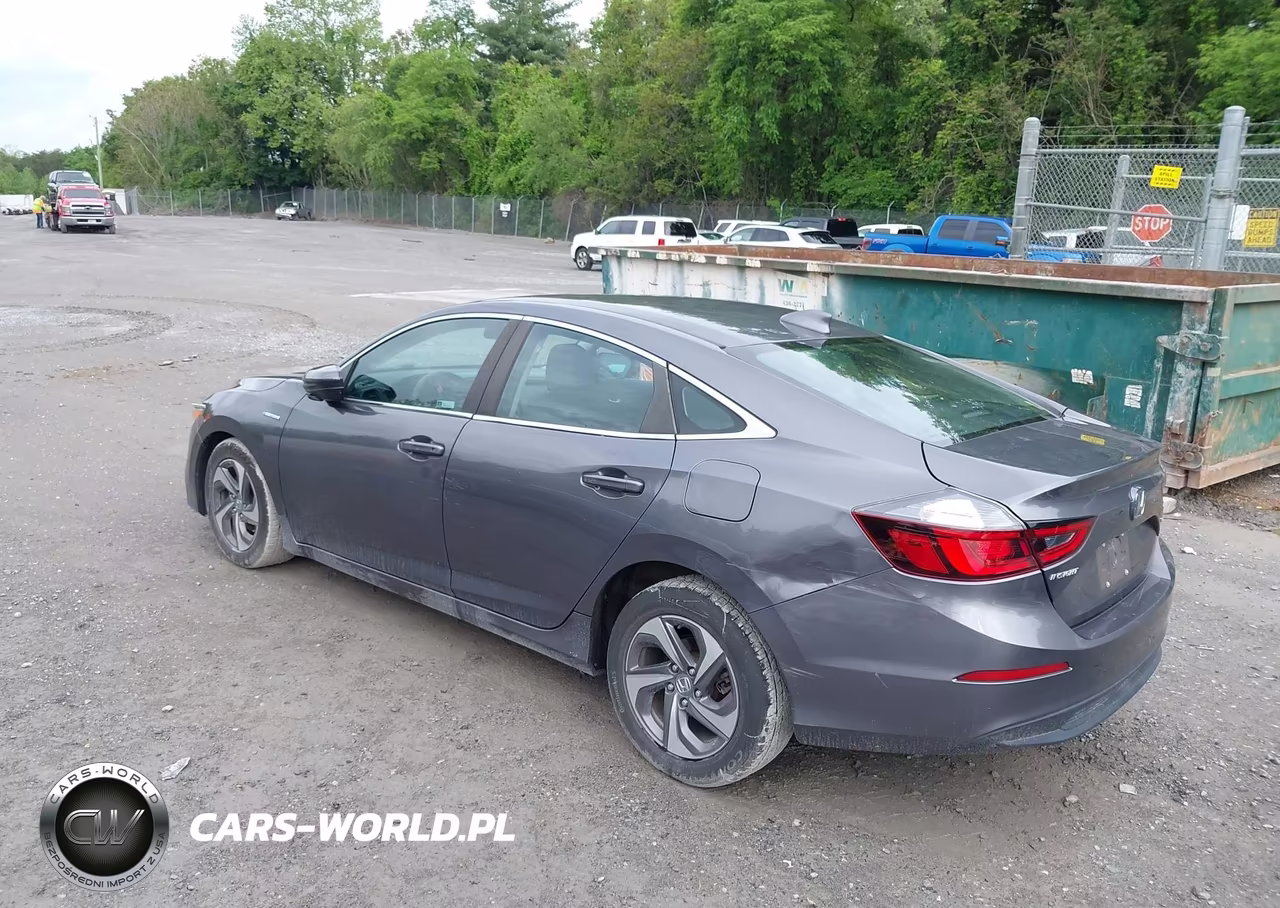 2019 Honda Insight Ex VIN:19XZE4F52KE029125 - 3