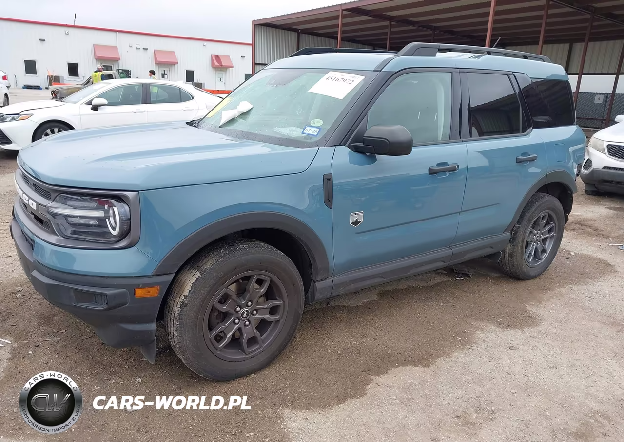 2022 Ford Bronco Sport Big Bend VIN:3FMCR9B6XNRD75891 - 2