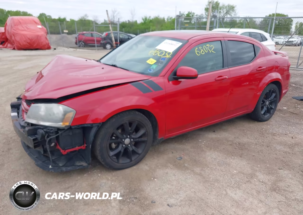 2014 Dodge Avenger R-T VIN:1C3CDZBG2EN225910 - 2
