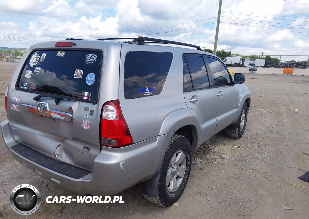 2007 Toyota 4Runner Sr5 V6 VIN:JTEZU14R578067291 - 4