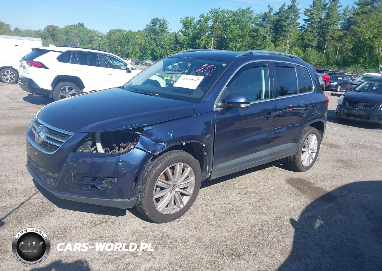 2011 Volkswagen Tiguan Se VIN:WVGAV7AX5BW523293 - 2