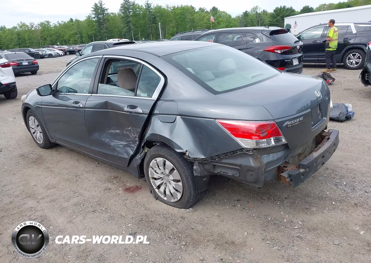 2010 Honda Accord 2.4 Lx VIN:1HGCP2F36AA145885 - 3