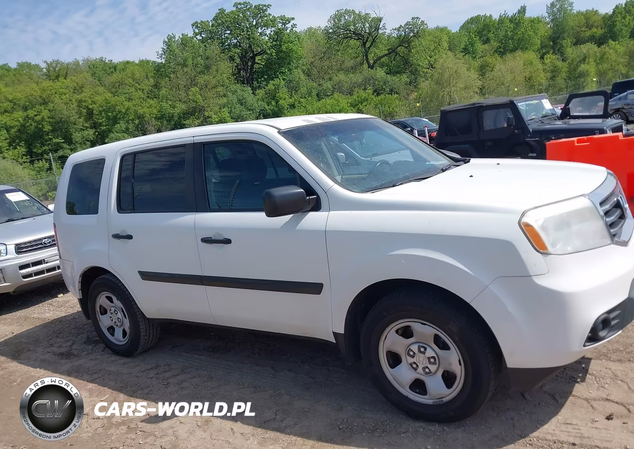 2014 Honda Pilot Lx VIN:5FNYF4H21EB029370 - 13