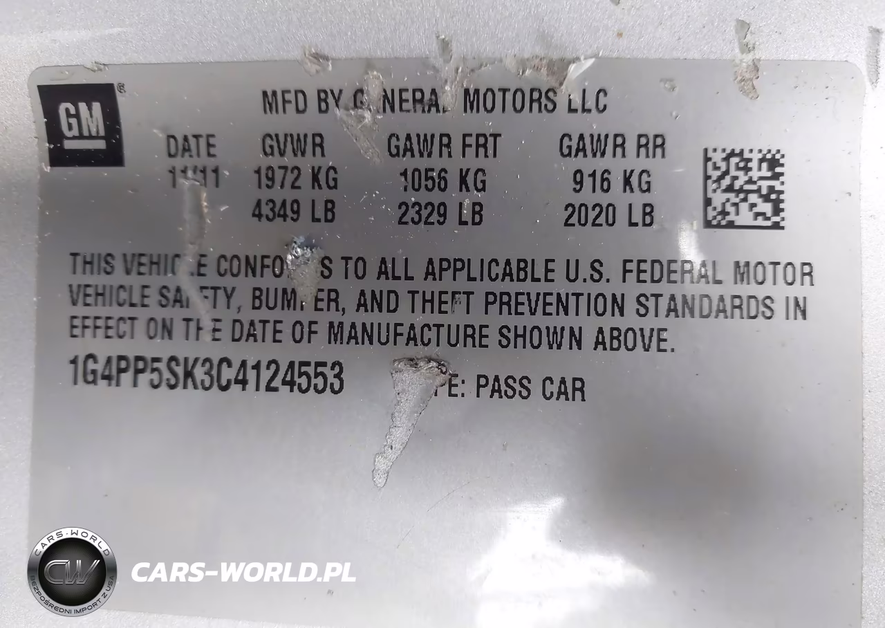 2012 Buick Verano VIN:1G4PP5SK3C4124553 - 9