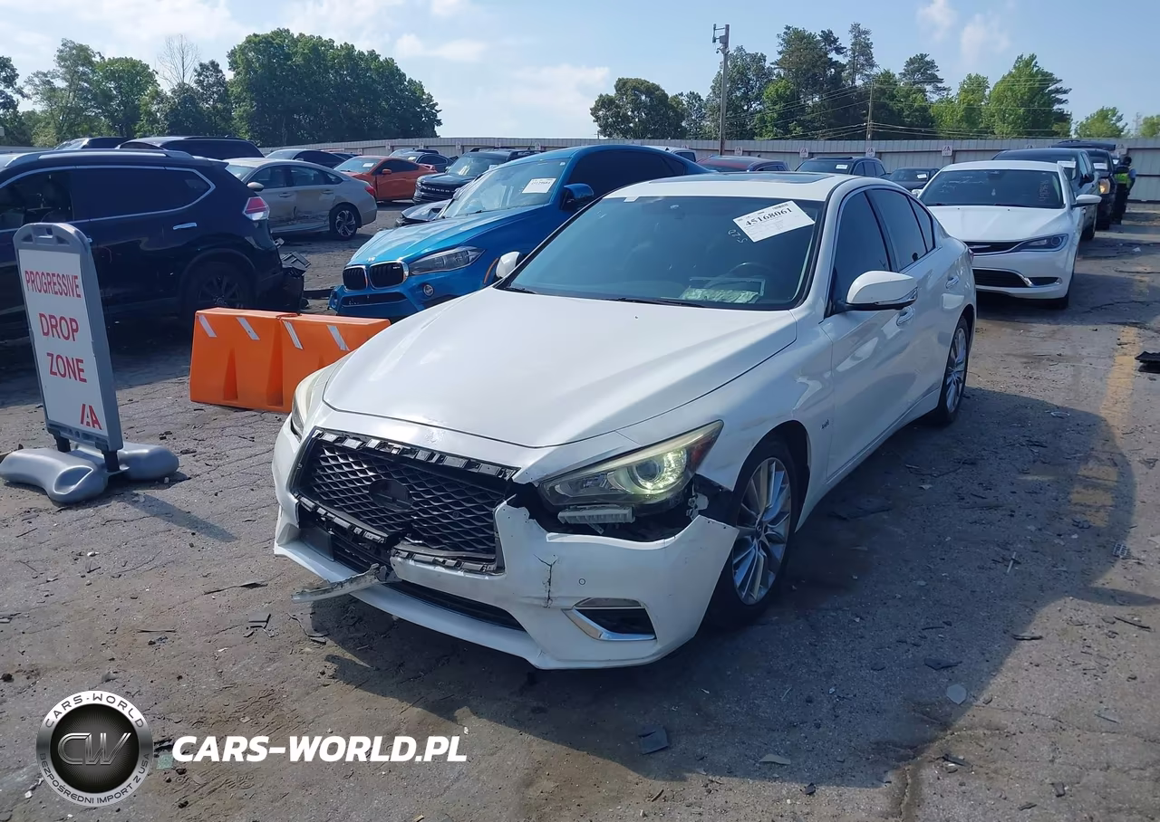 2018 Infiniti Q50 3.0T Luxe VIN:JN1EV7AR7JM439562 - 2