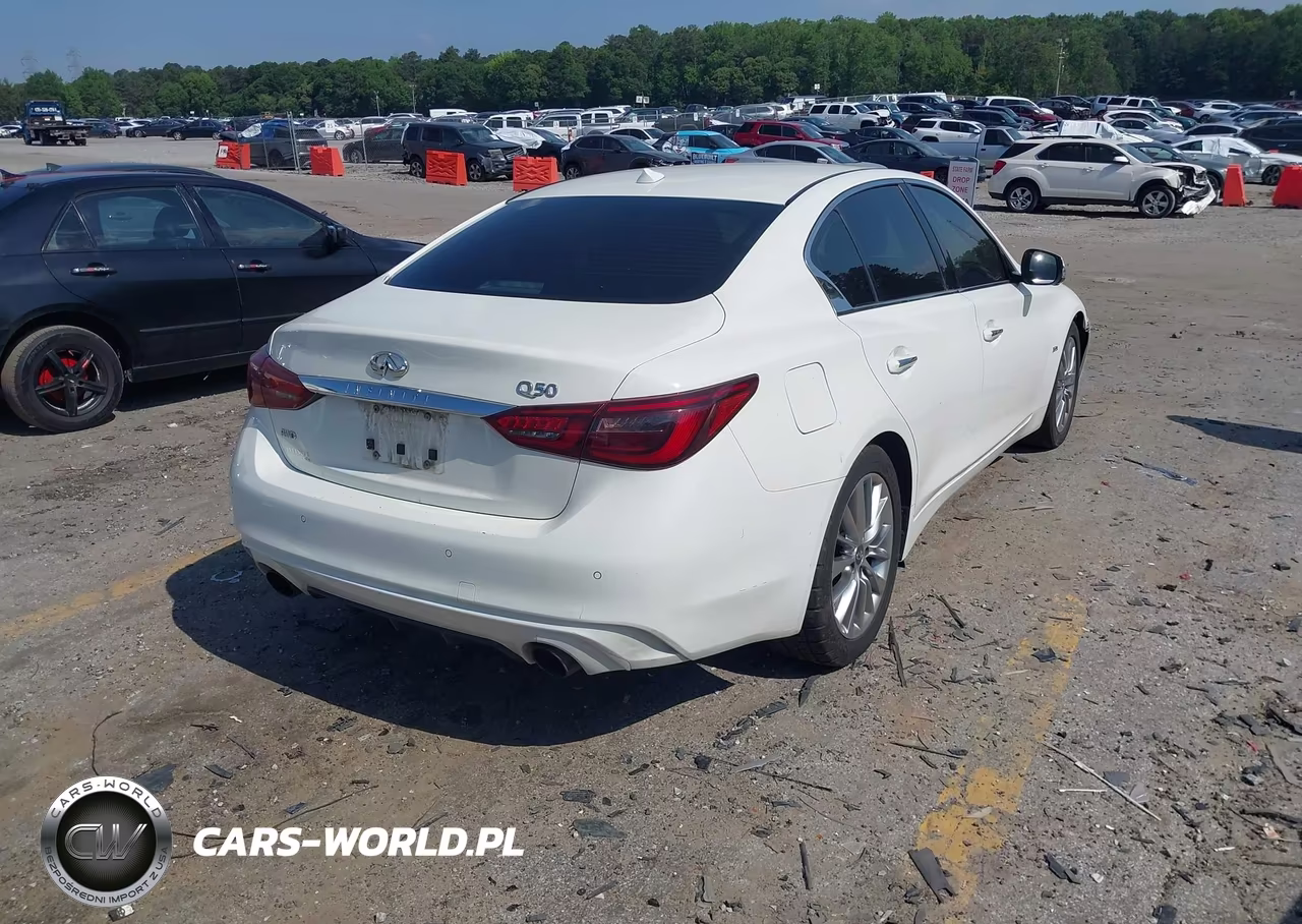 2018 Infiniti Q50 3.0T Luxe VIN:JN1EV7AR7JM439562 - 4