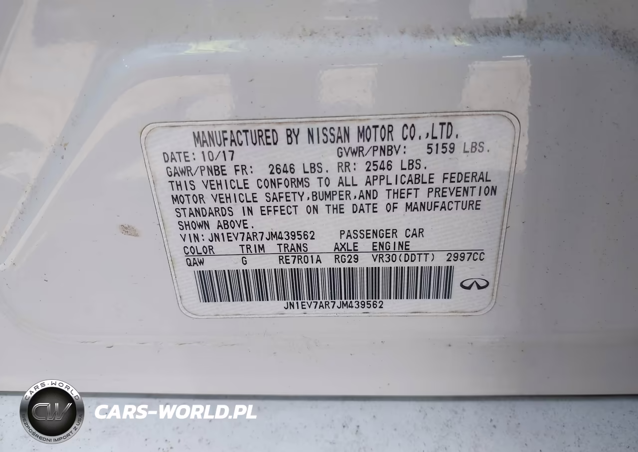 2018 Infiniti Q50 3.0T Luxe VIN:JN1EV7AR7JM439562 - 9