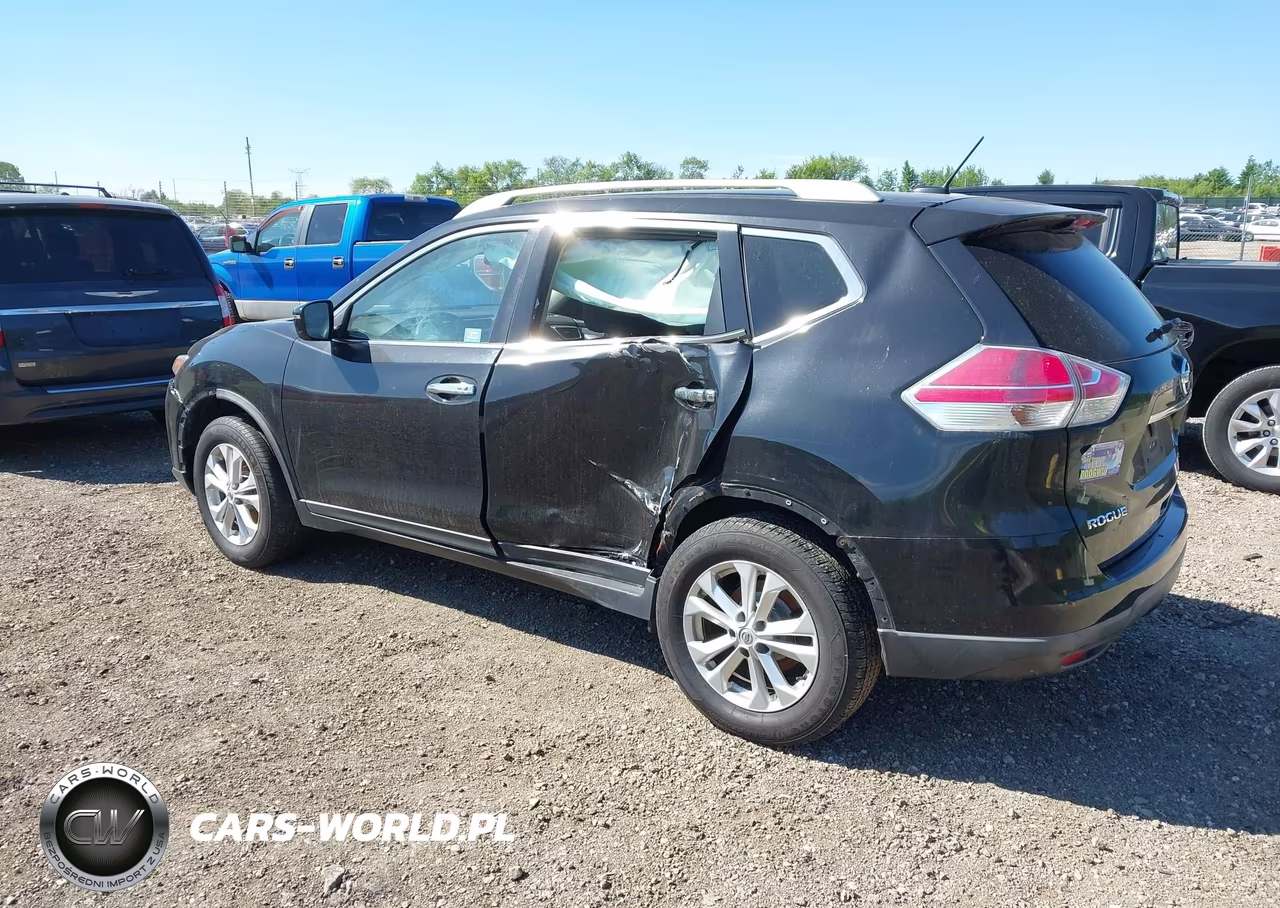 2016 Nissan Rogue S-Sl-Sv VIN:KNMAT2MV1GP707381 - 3
