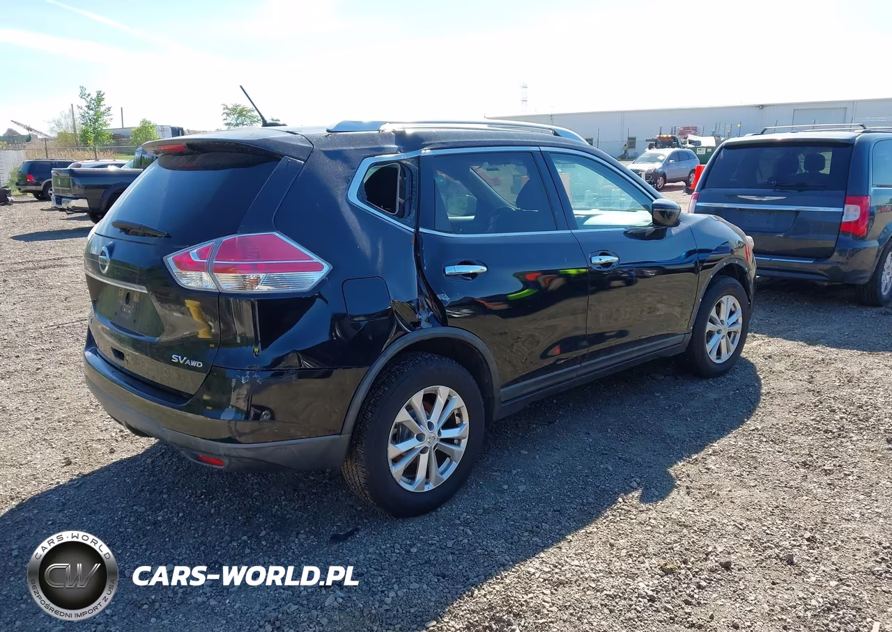 2016 Nissan Rogue S-Sl-Sv VIN:KNMAT2MV1GP707381 - 4