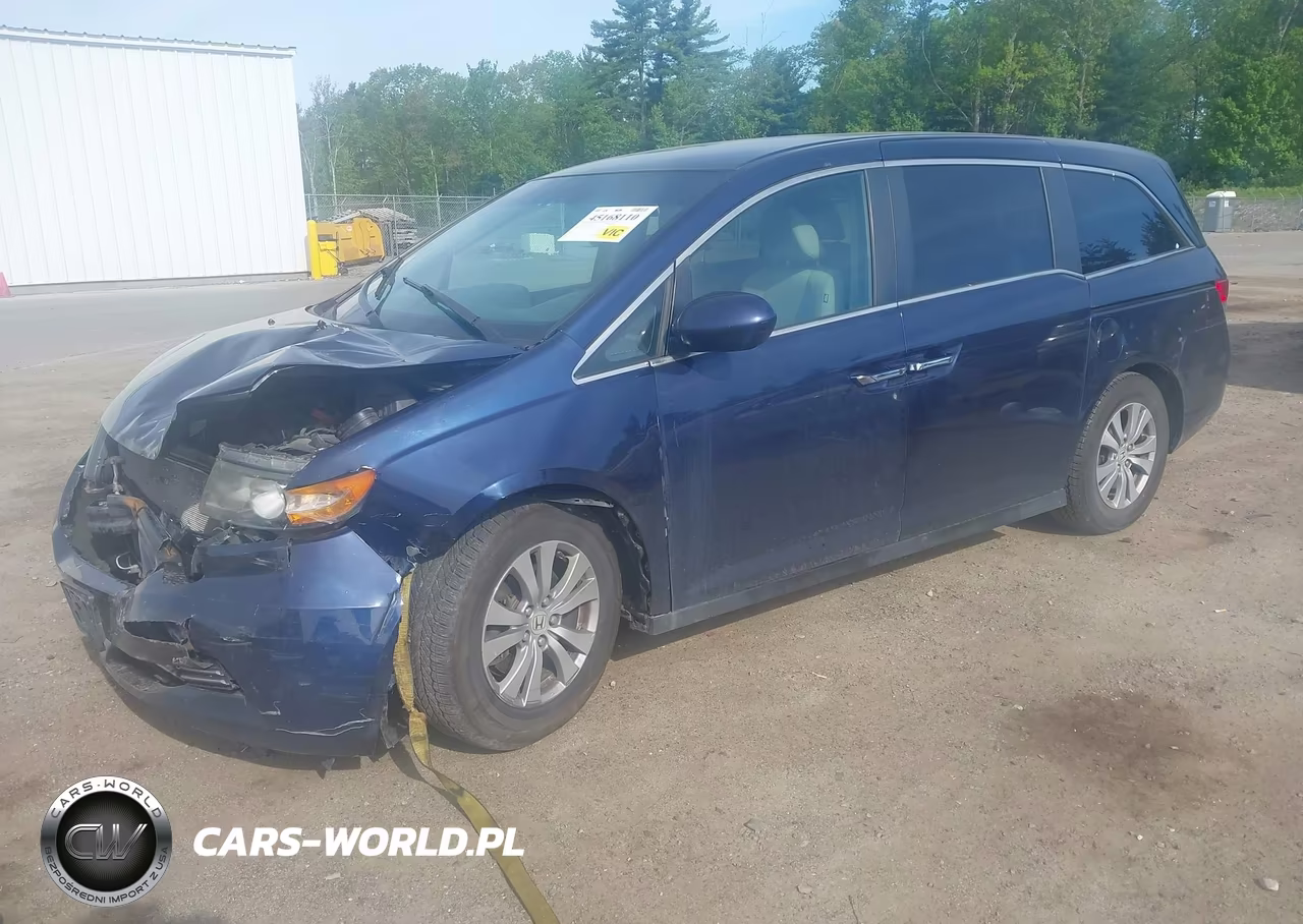 2017 Honda Odyssey Se VIN:5FNRL5H32HB025375 - 2
