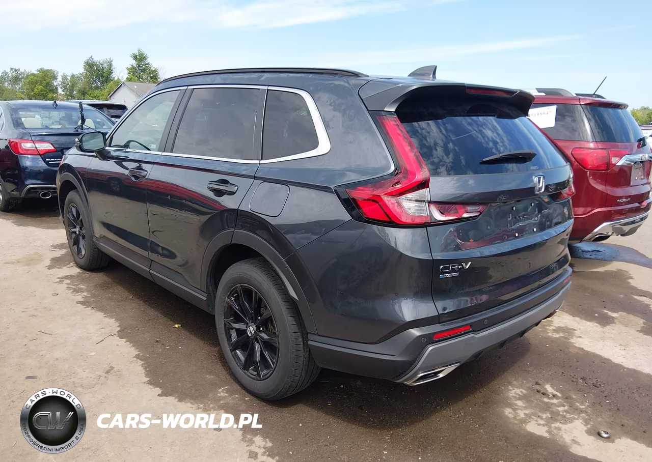 2025 Honda Cr-V Hybrid Sport-L VIN:5J6RS6H89SL007099 - 3