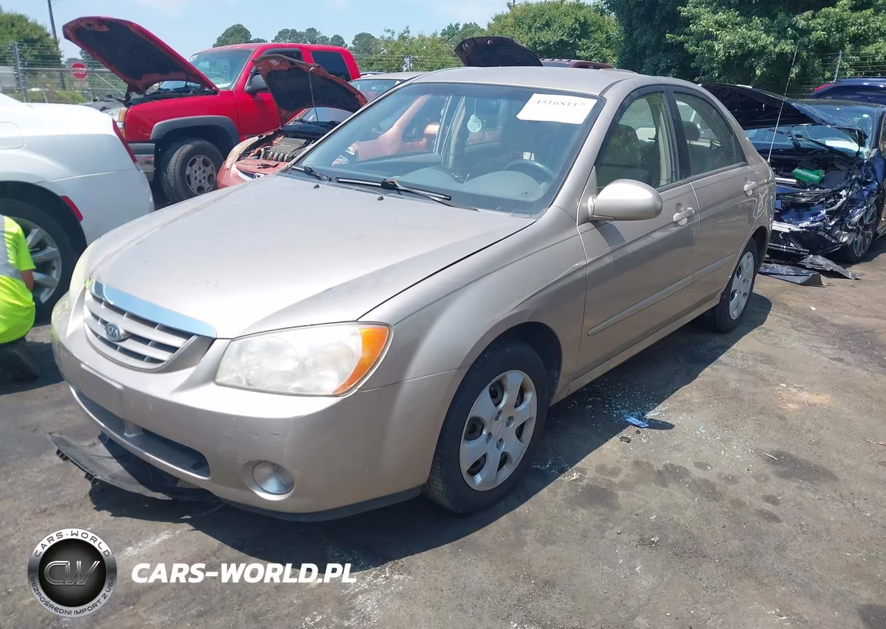2005 Kia Spectra Ex-Lx-Sx VIN:KNAFE121955159369 - 2
