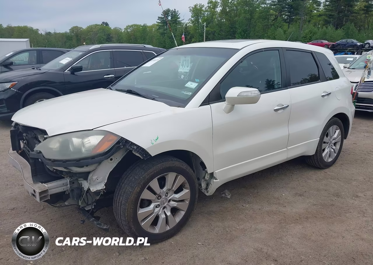 2010 Acura Rdx VIN:5J8TB2H22AA003567 - 2