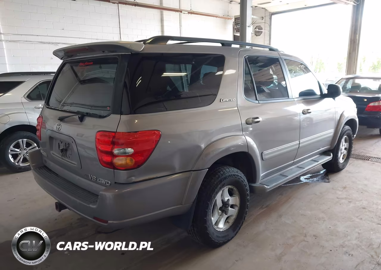 2001 Toyota Sequoia Limited V8 VIN:5TDBT48A51S015306 - 4