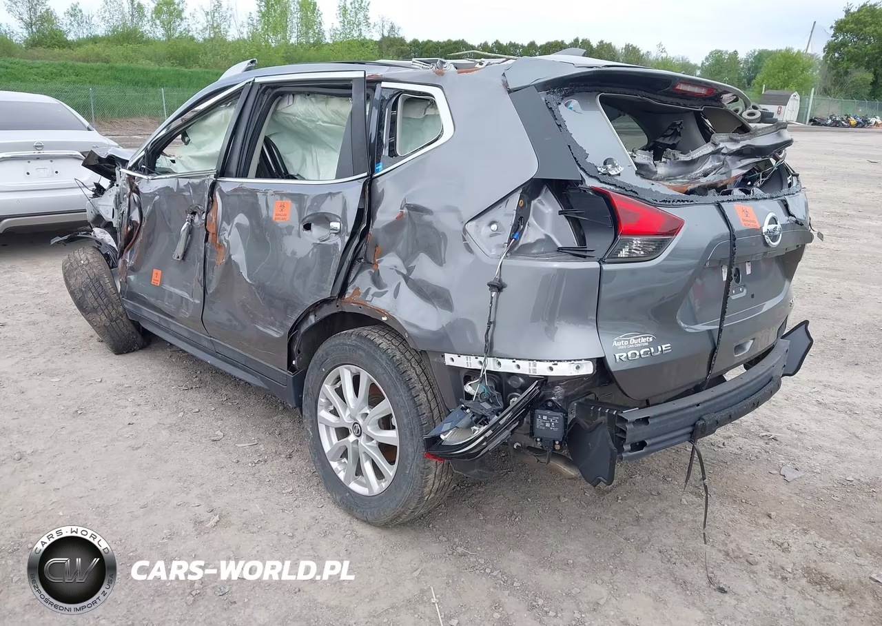 2017 Nissan Rogue Sv VIN:5N1AT2MVXHC841360 - 3