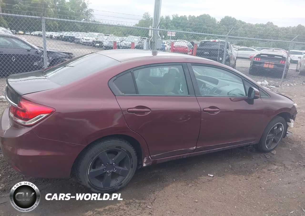 2013 Honda Civic Lx VIN:19XFB2F53DE248582 - 14