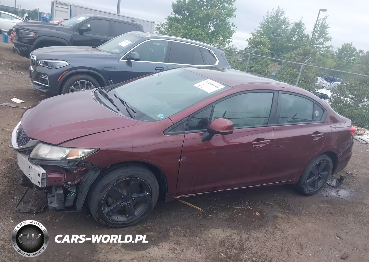 2013 Honda Civic Lx VIN:19XFB2F53DE248582 - 15