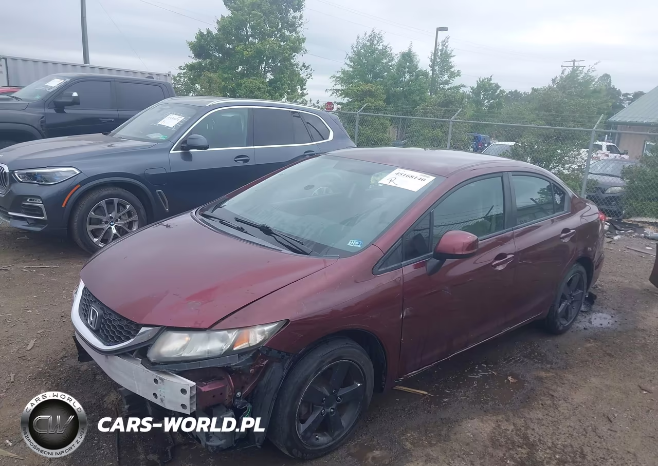 2013 Honda Civic Lx VIN:19XFB2F53DE248582 - 2
