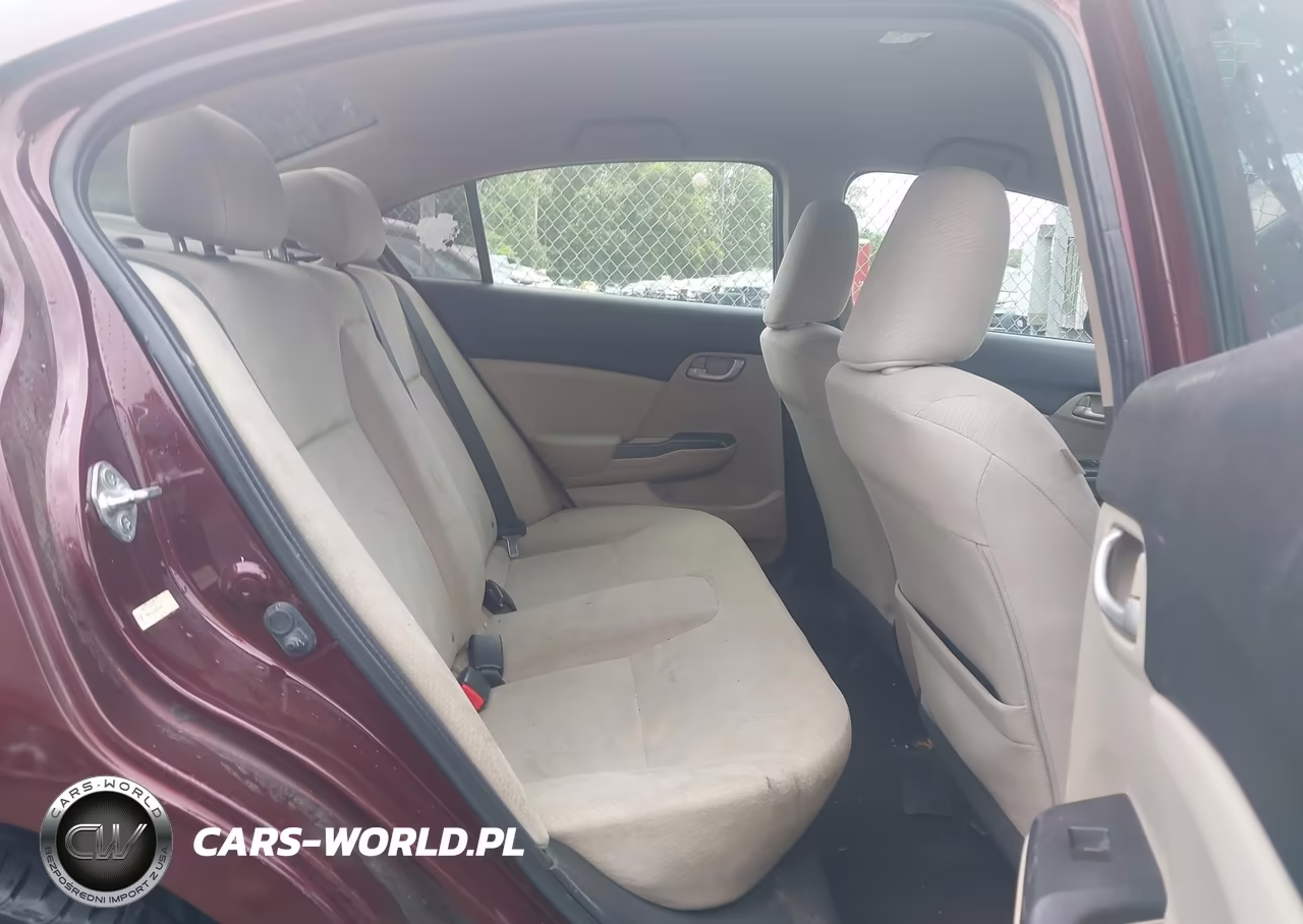 2013 Honda Civic Lx VIN:19XFB2F53DE248582 - 8