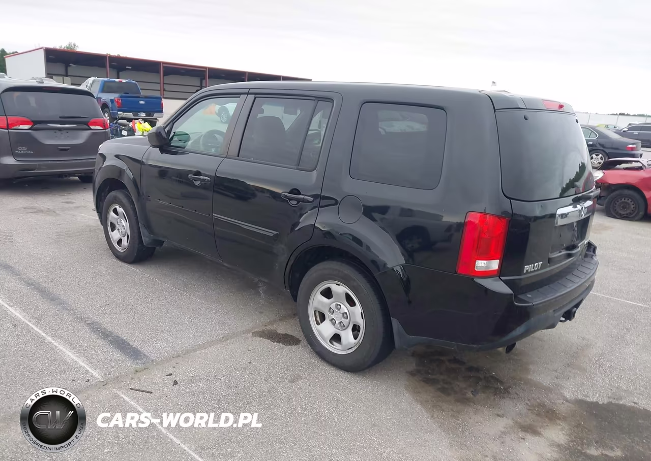 2012 Honda Pilot Ex VIN:5FNYF4H47CB009591 - 3