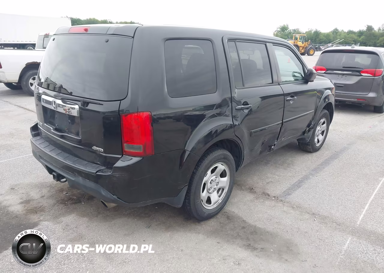 2012 Honda Pilot Ex VIN:5FNYF4H47CB009591 - 4