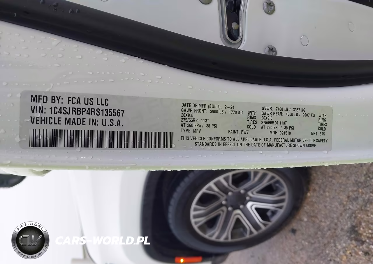 2024 Jeep Wagoneer L Series Ii VIN:1C4SJRBP4RS135567 - 9