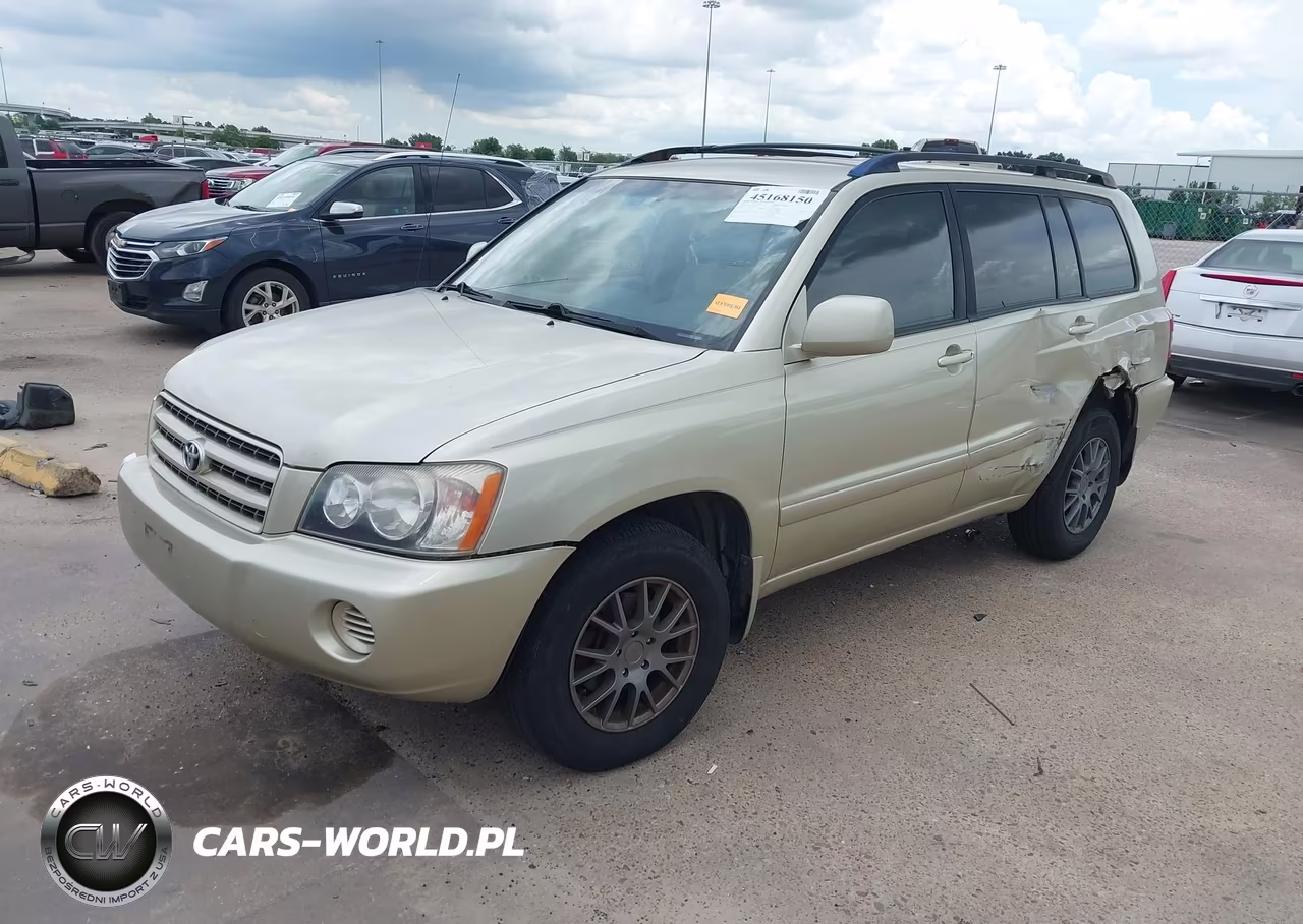 2002 Toyota Highlander VIN:JTEGD21A820021313 - 2
