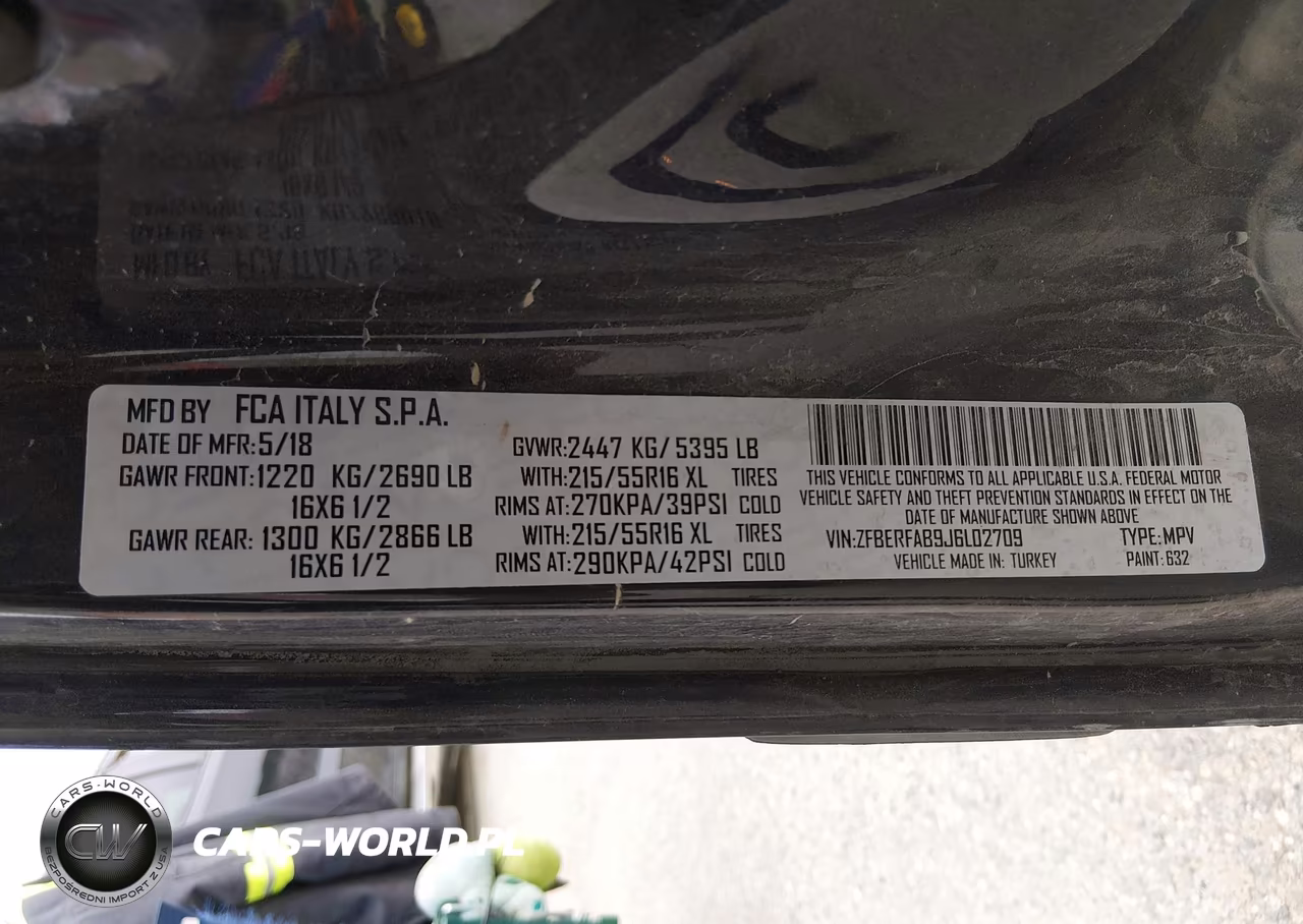 2018 Ram Promaster City Tradesman VIN:ZFBERFAB9J6L02709 - 9