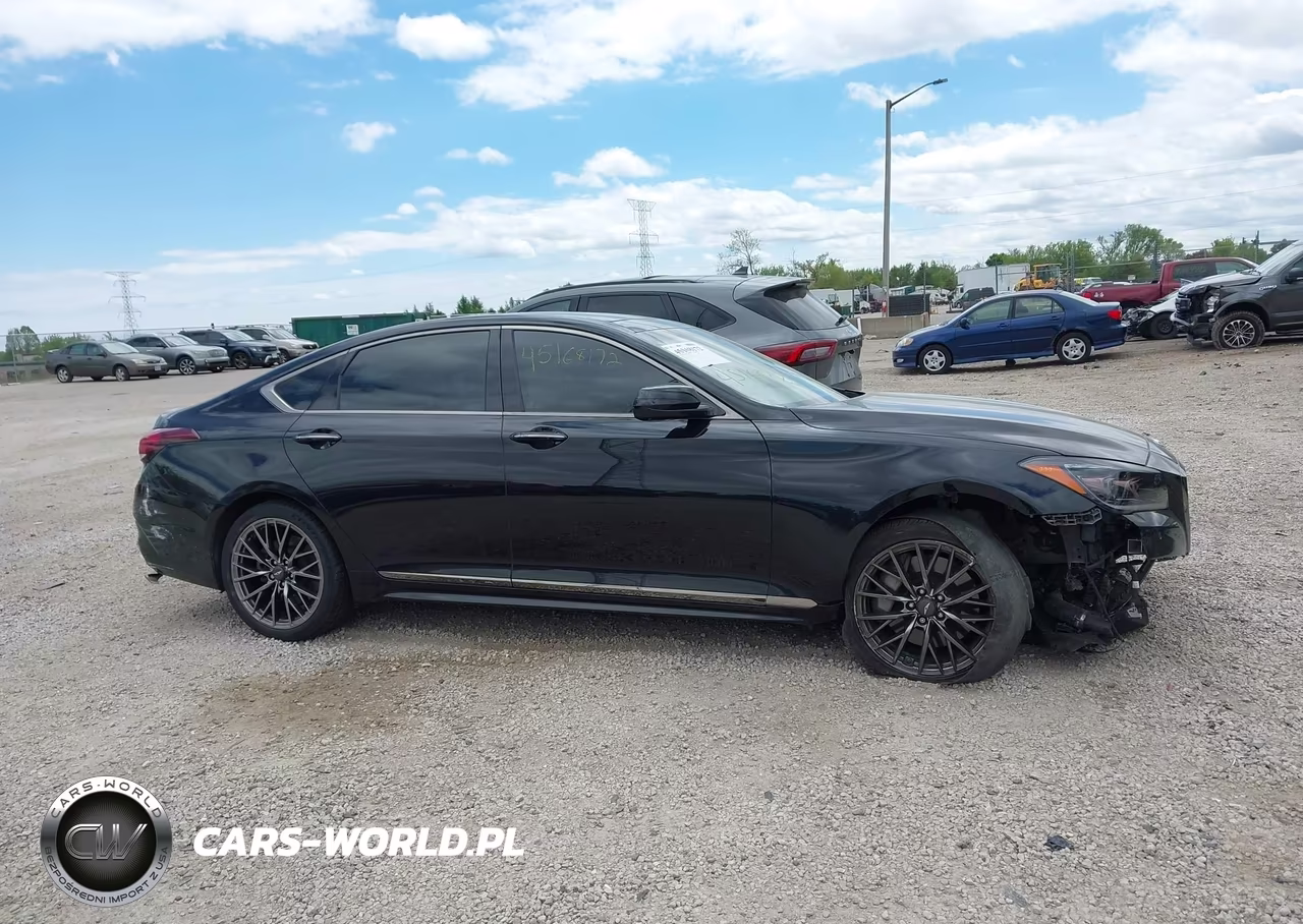 2018 Genesis G80 3.3T Sport VIN:KMHGN4JBXJU226236 - 13