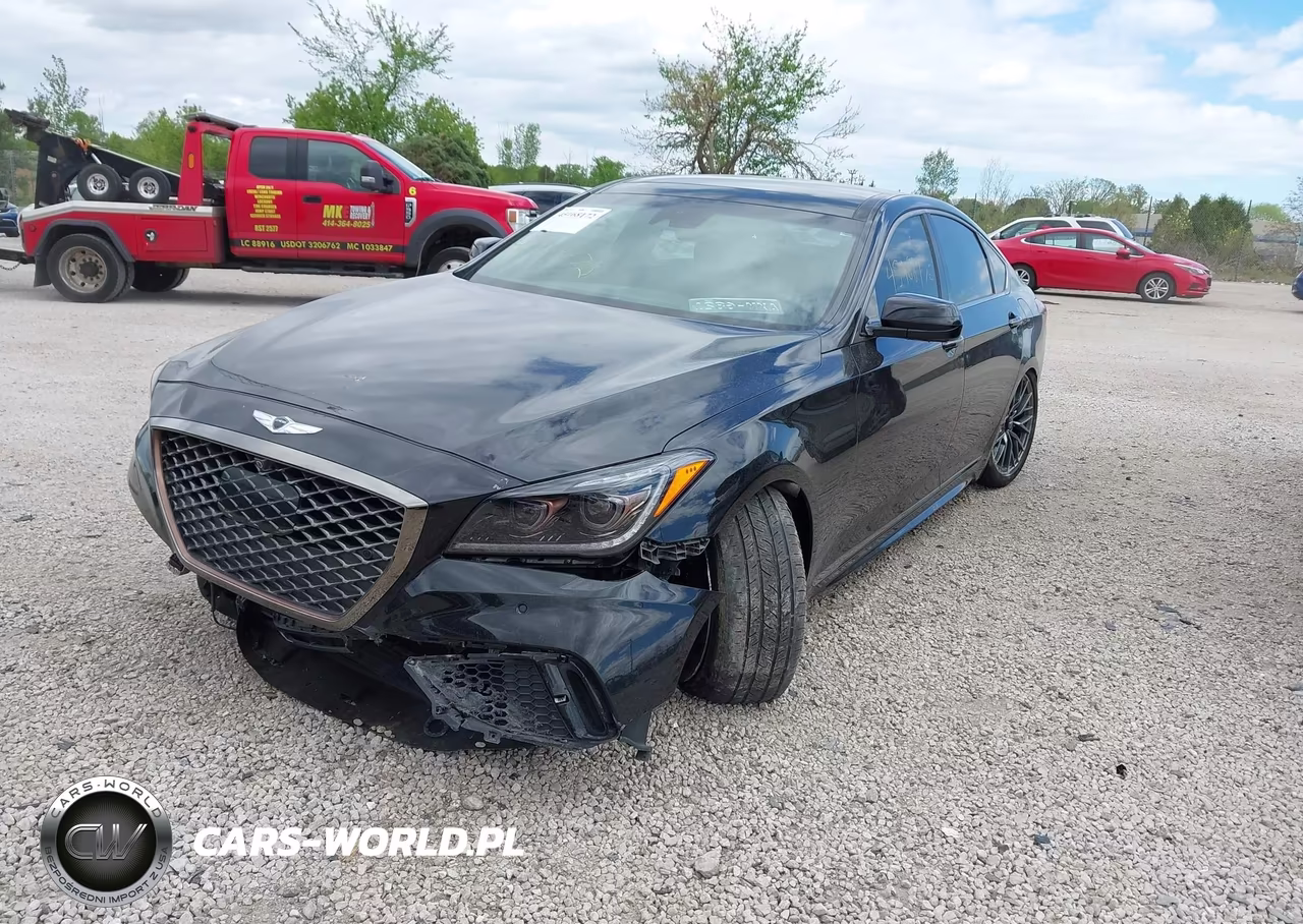 2018 Genesis G80 3.3T Sport VIN:KMHGN4JBXJU226236 - 2