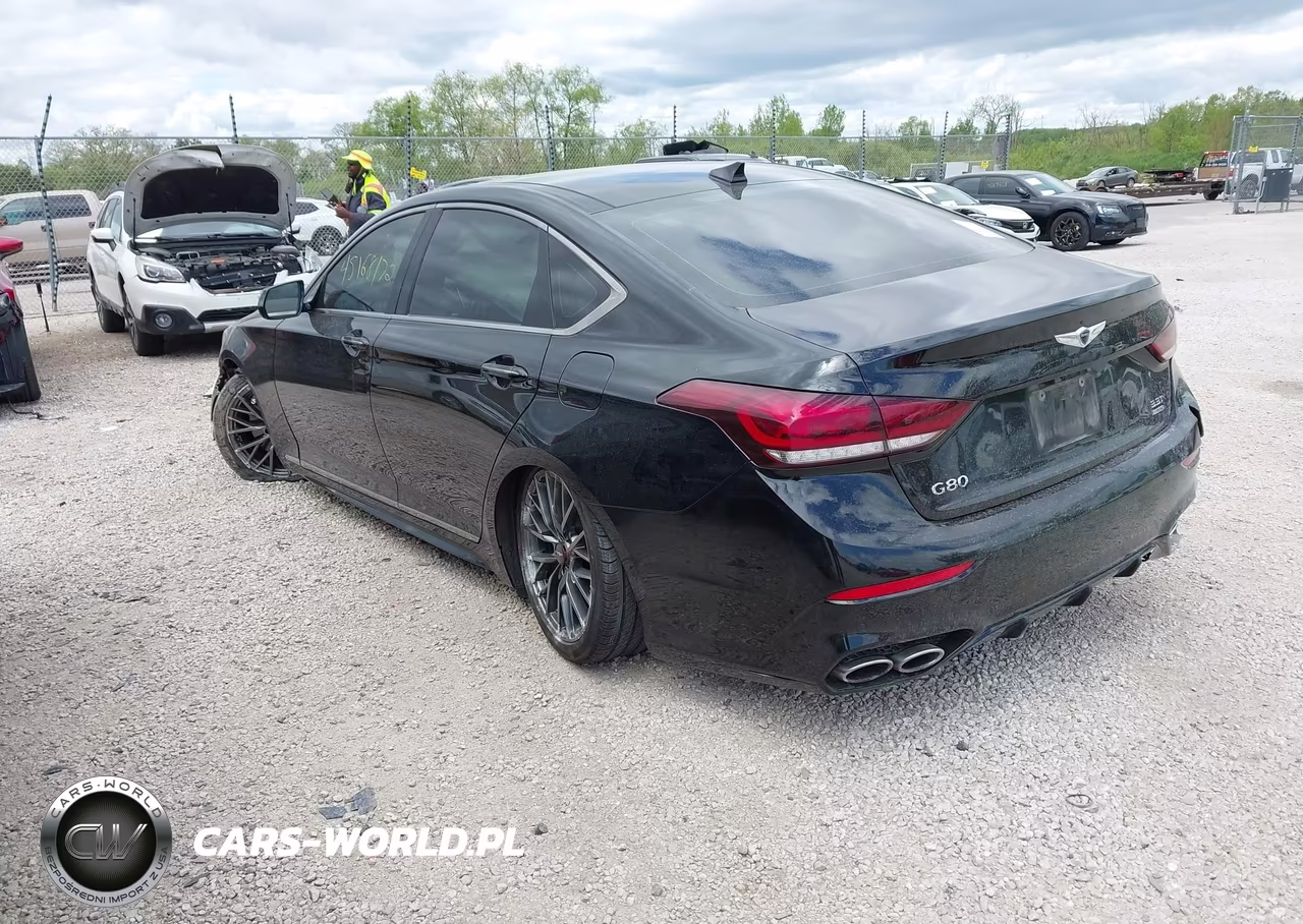 2018 Genesis G80 3.3T Sport VIN:KMHGN4JBXJU226236 - 3