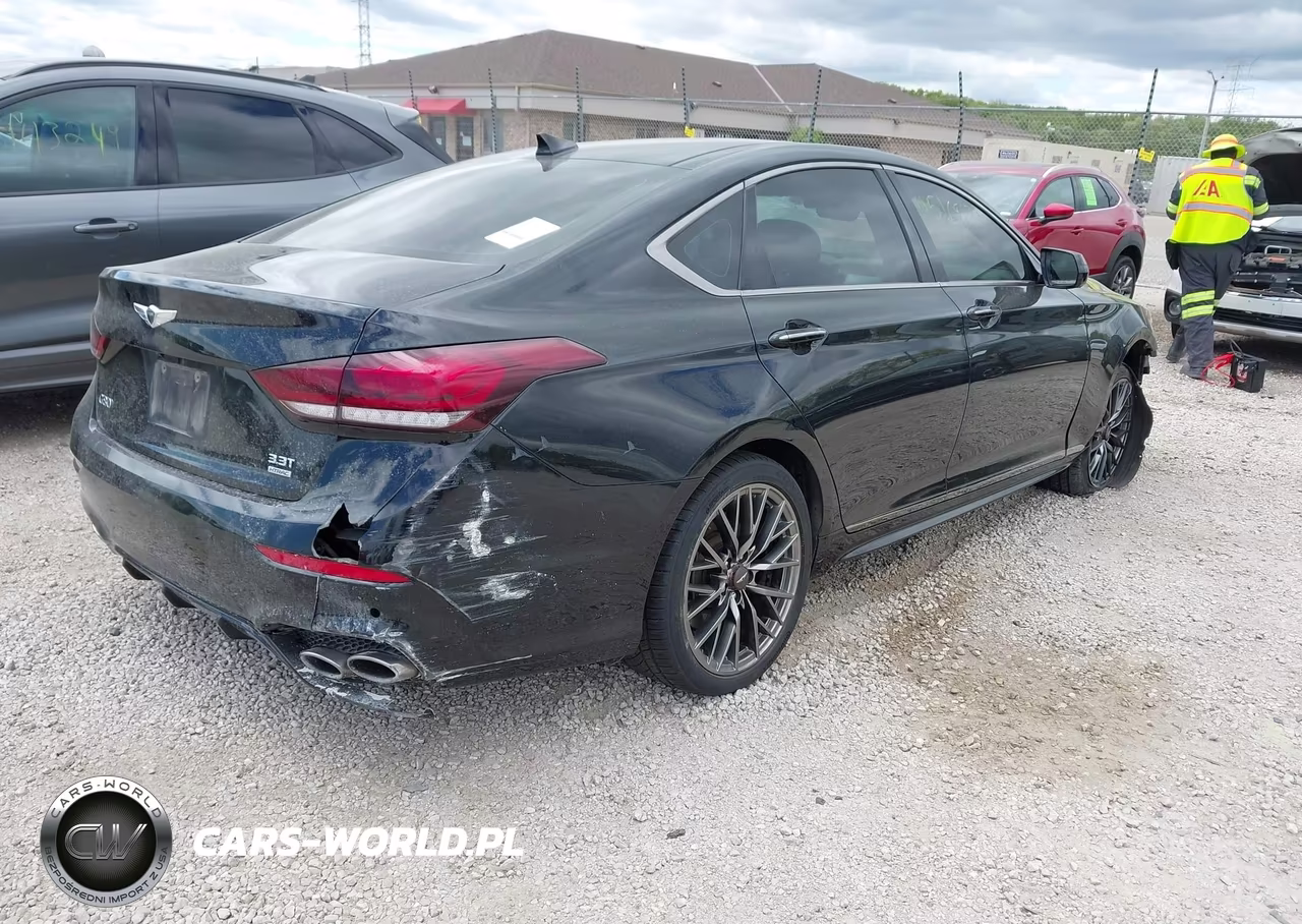 2018 Genesis G80 3.3T Sport VIN:KMHGN4JBXJU226236 - 4