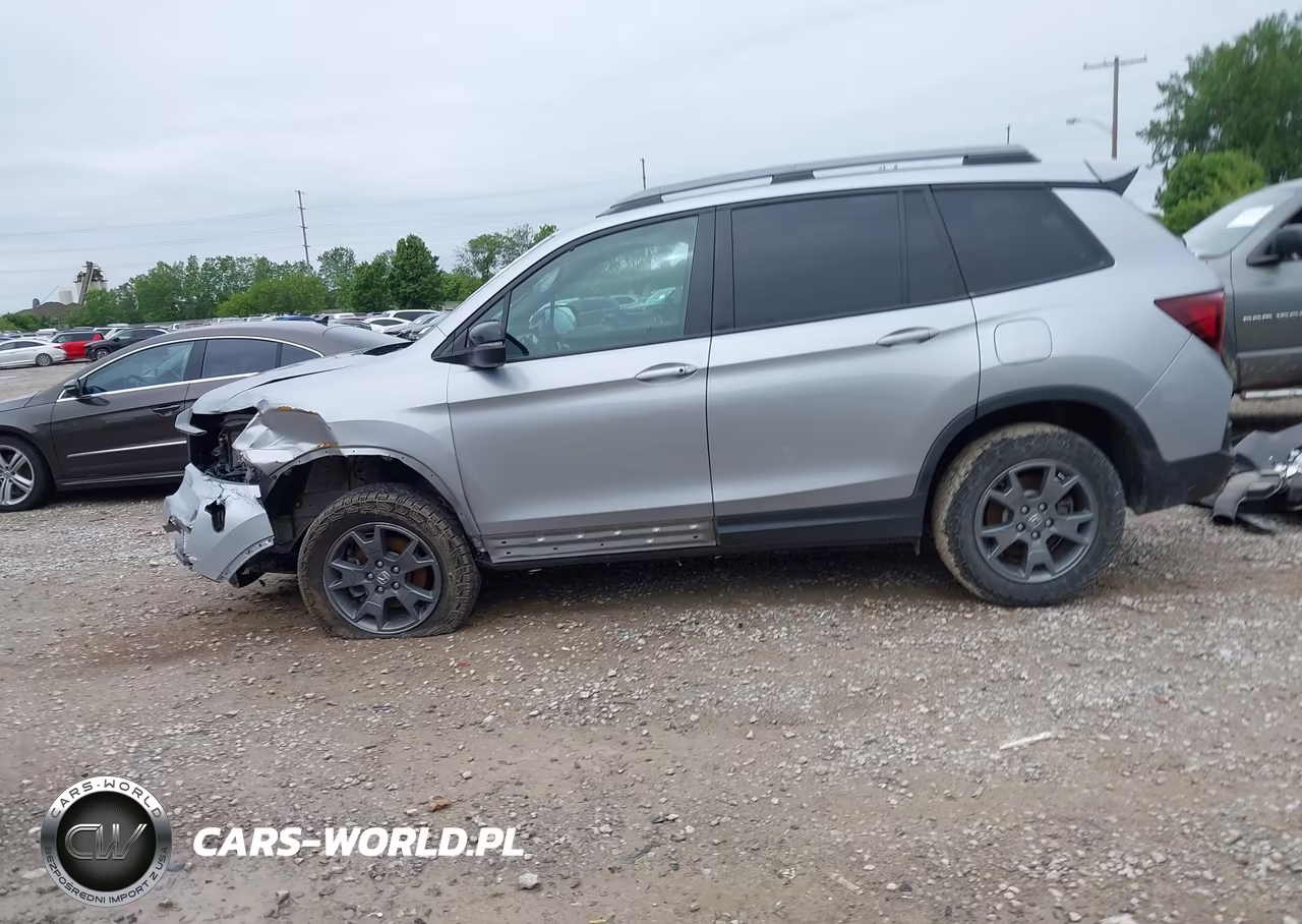 2025 Honda Passport Awd Trailsport VIN:5FNYF8H64SB010267 - 14