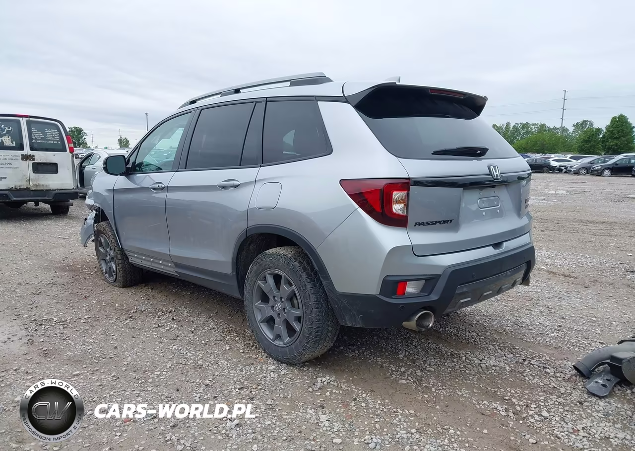 2025 Honda Passport Awd Trailsport VIN:5FNYF8H64SB010267 - 3