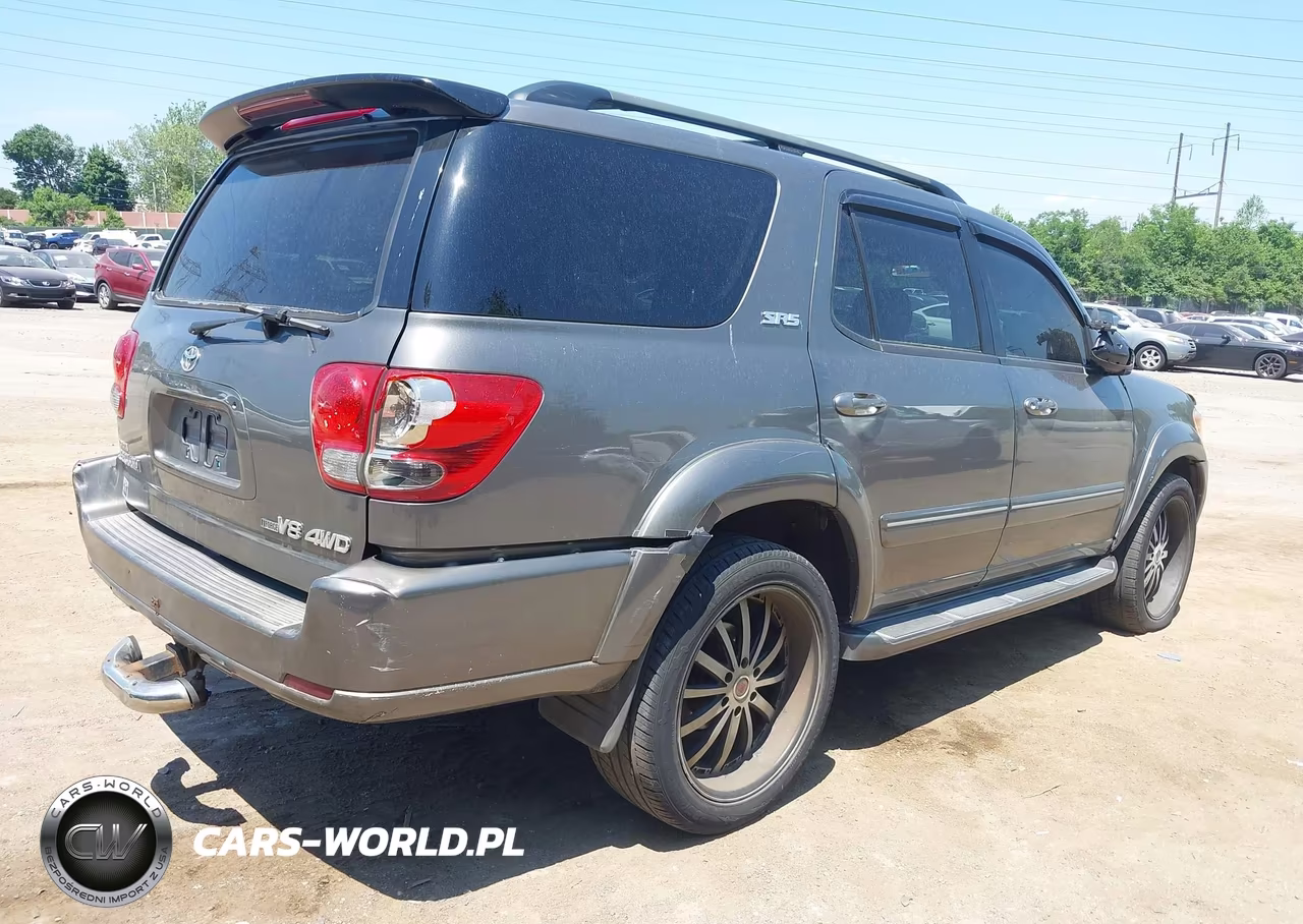 2007 Toyota Sequoia Sr5 V8 VIN:5TDBT44A87S279585 - 4