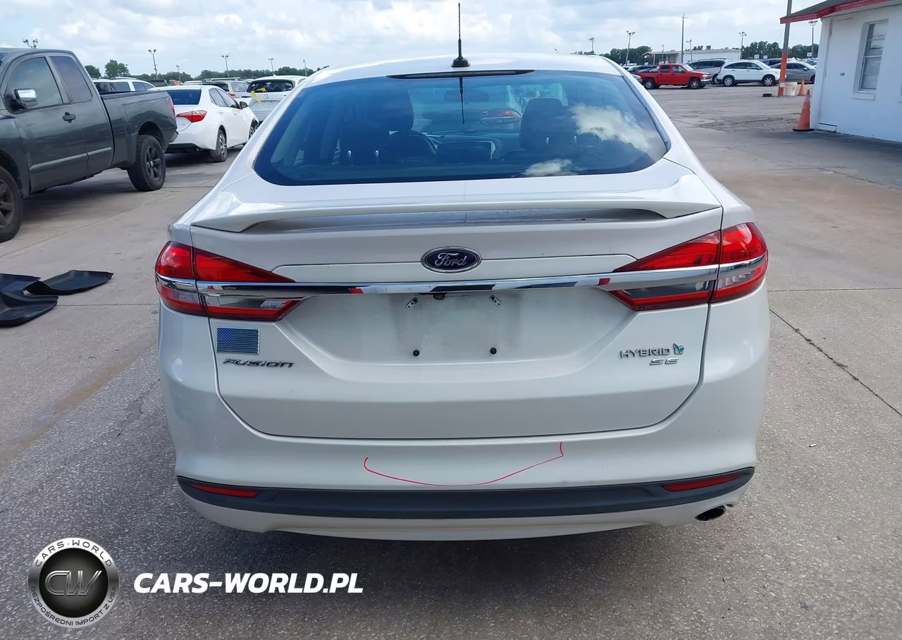 2017 Ford Fusion Hybrid Se VIN:3FA6P0LU1HR314620 - 17