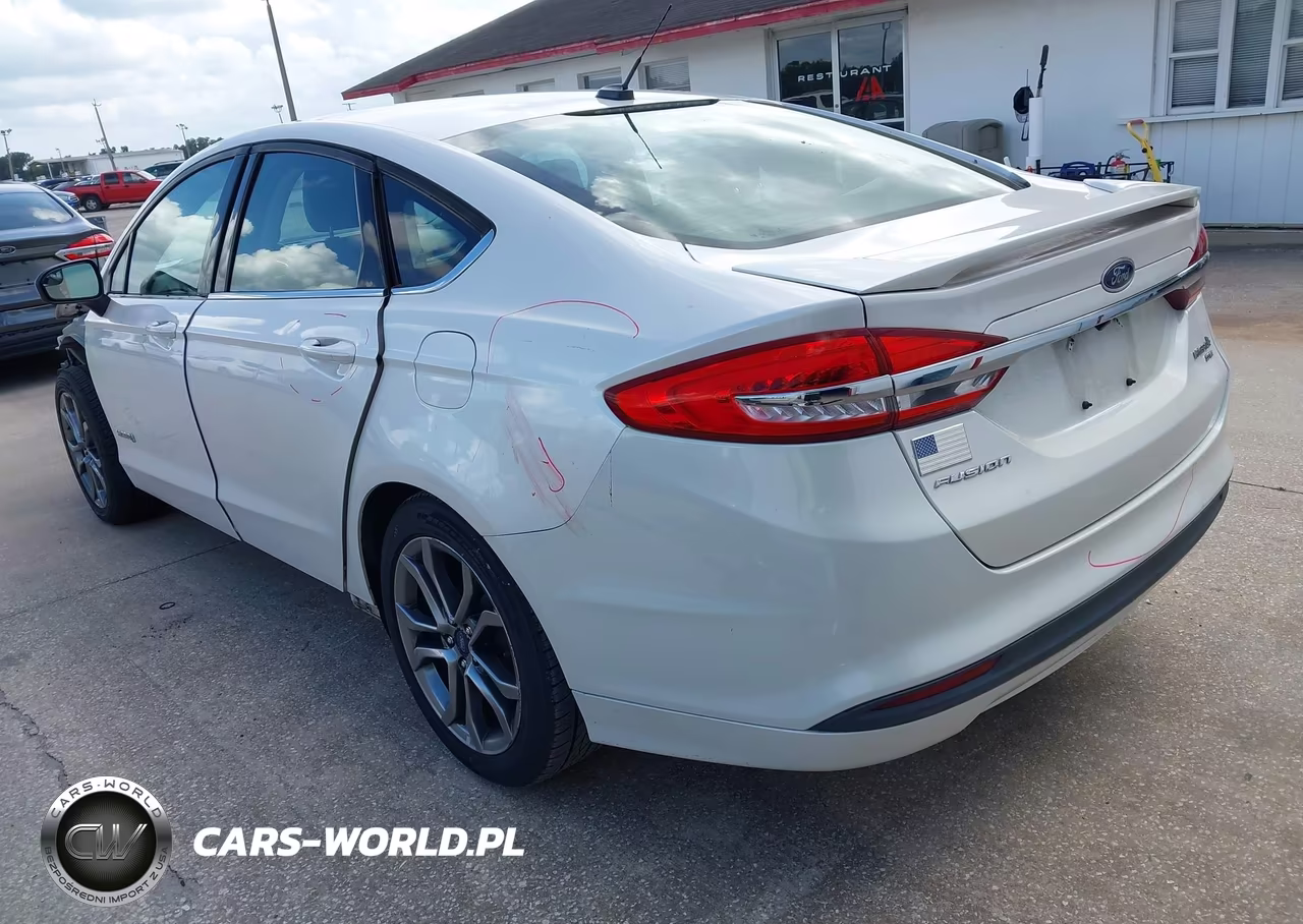 2017 Ford Fusion Hybrid Se VIN:3FA6P0LU1HR314620 - 3